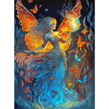 Load image into Gallery viewer, Butterfly Fairy 45*60CM Full Square Drill Diamond Painting
