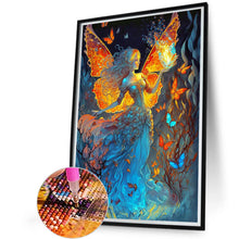 Load image into Gallery viewer, Butterfly Fairy 45*60CM Full Square Drill Diamond Painting
