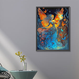 Butterfly Fairy 45*60CM Full Square Drill Diamond Painting