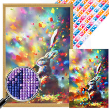 Load image into Gallery viewer, Rabbit 40*60CM Full Square Drill Diamond Painting
