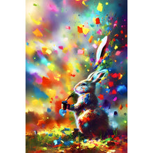 Load image into Gallery viewer, Rabbit 40*60CM Full Square Drill Diamond Painting
