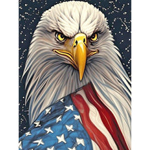 Load image into Gallery viewer, Eagle And Stars And Stripes 30*40CM Full Round Drill Diamond Painting
