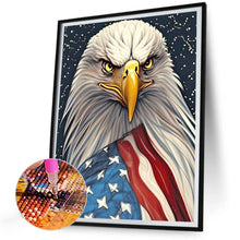 Load image into Gallery viewer, Eagle And Stars And Stripes 30*40CM Full Round Drill Diamond Painting
