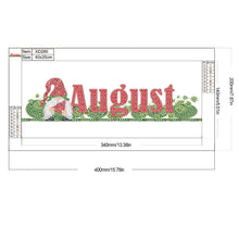 Load image into Gallery viewer, Goblin Calendar 40*20CM Partial Special Shaped Drill Diamond Painting
