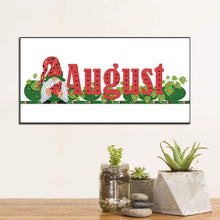 Load image into Gallery viewer, Goblin Calendar 40*20CM Partial Special Shaped Drill Diamond Painting
