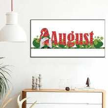Load image into Gallery viewer, Goblin Calendar 40*20CM Partial Special Shaped Drill Diamond Painting
