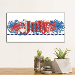 Goblin Calendar 40*20CM Partial Special Shaped Drill Diamond Painting
