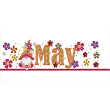Load image into Gallery viewer, Goblin Calendar 40*20CM Partial Special Shaped Drill Diamond Painting
