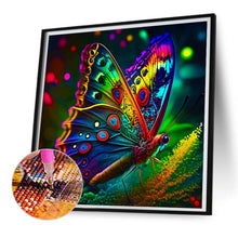 Load image into Gallery viewer, Stationary Butterfly 30*30CM Full Square Drill Diamond Painting
