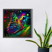Load image into Gallery viewer, Stationary Butterfly 30*30CM Full Square Drill Diamond Painting

