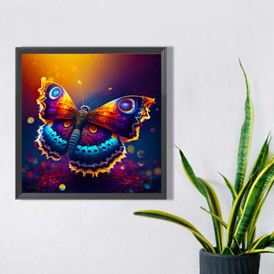 Butterfly Spreading Wings 30*30CM Full Square Drill Diamond Painting