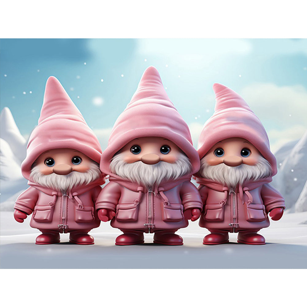 Winter Goblin 40*30CM Full Round Drill Diamond Painting