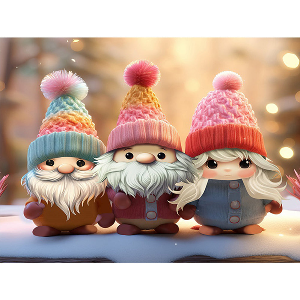 Winter Goblin 40*30CM Full Round Drill Diamond Painting
