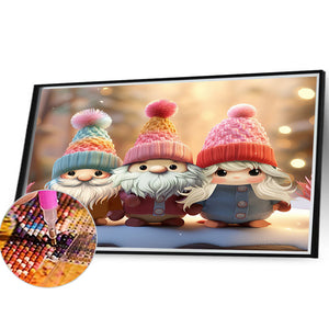 Winter Goblin 40*30CM Full Round Drill Diamond Painting