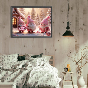 Winter Goblin 40*30CM Full Round Drill Diamond Painting
