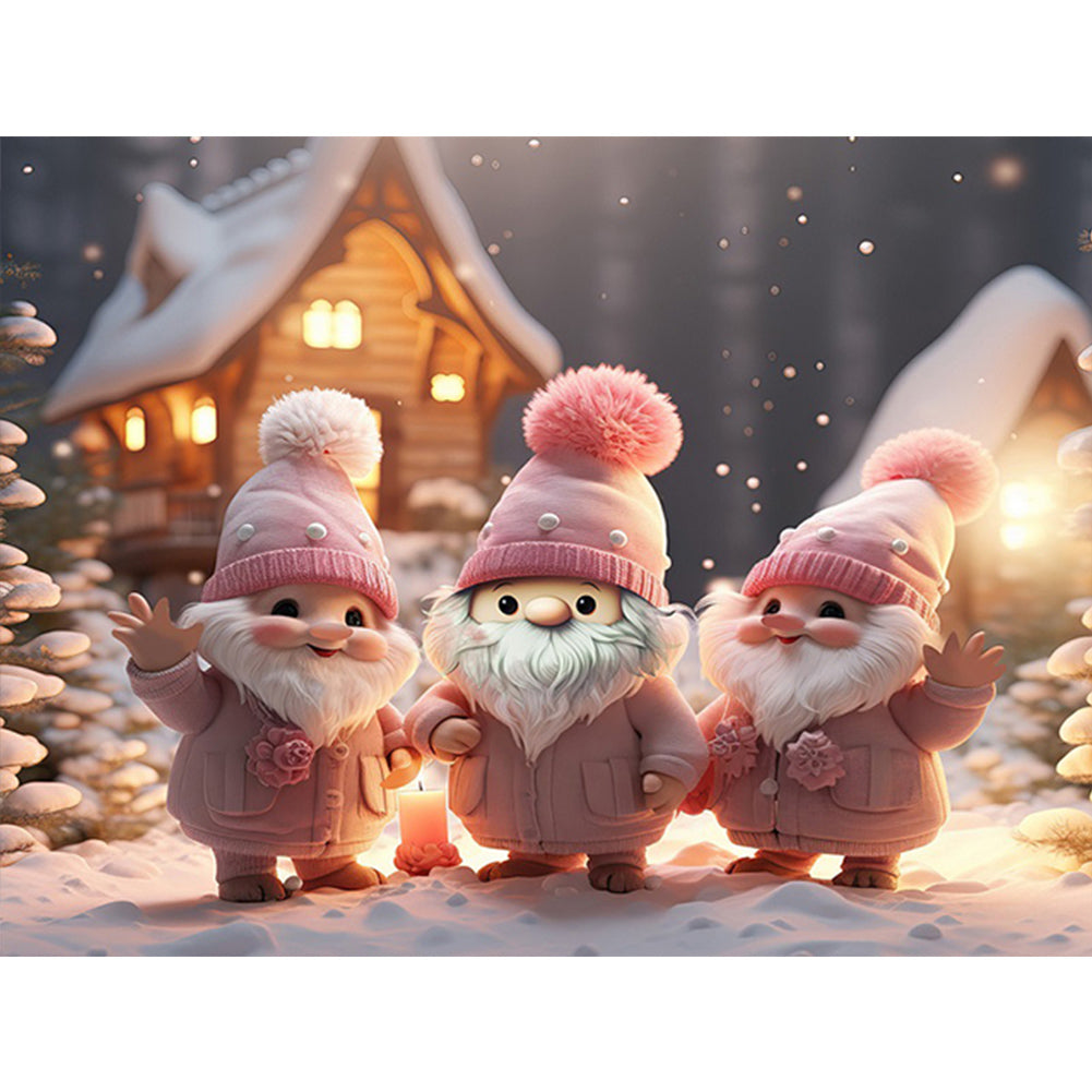 Winter Goblin 40*30CM Full Round Drill Diamond Painting