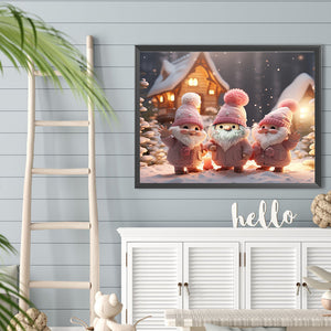 Winter Goblin 40*30CM Full Round Drill Diamond Painting