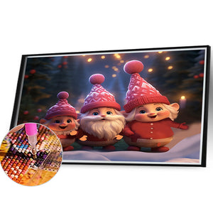 Winter Goblin 40*30CM Full Round Drill Diamond Painting