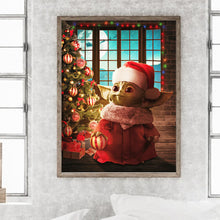 Load image into Gallery viewer, Christmas Goblin 30*40CM Full Round Drill Diamond Painting
