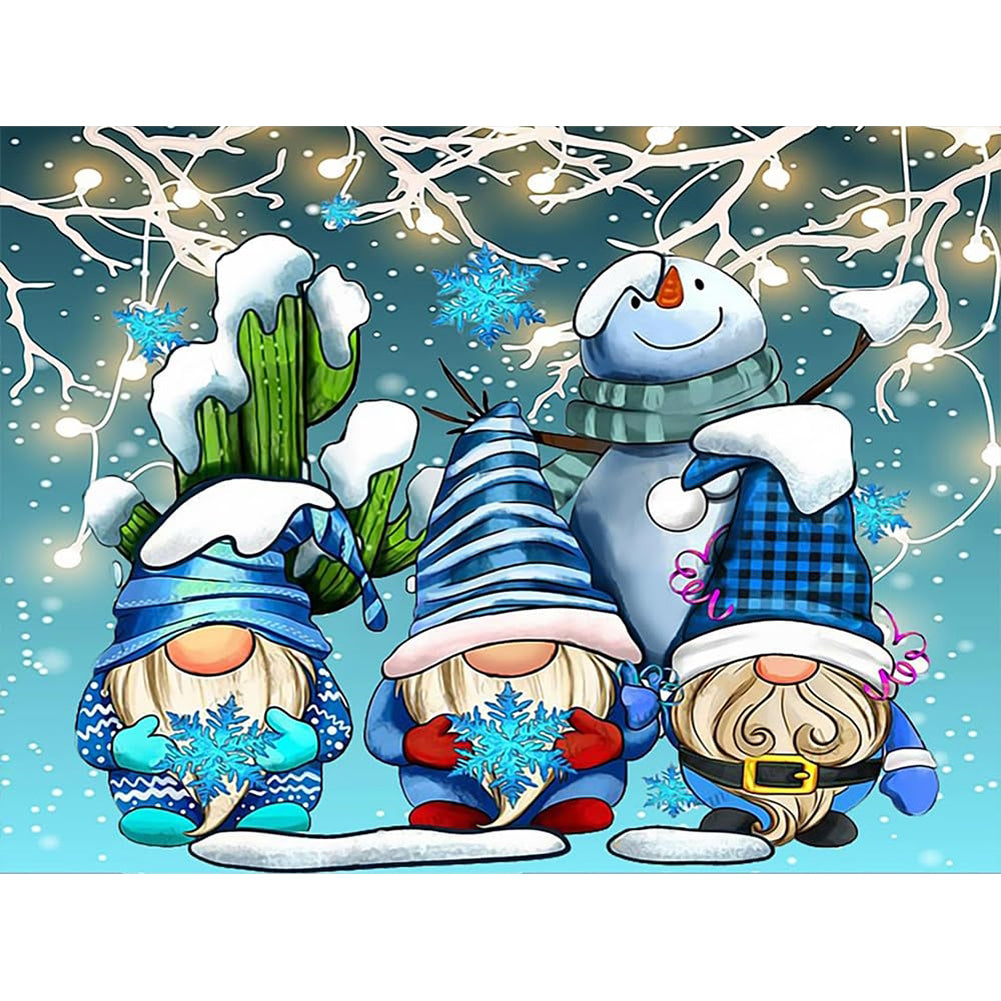 Snowflake Goblin 40*30CM Full Round Drill Diamond Painting