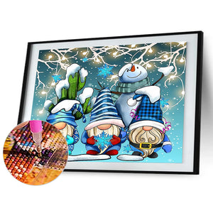 Snowflake Goblin 40*30CM Full Round Drill Diamond Painting