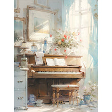 Load image into Gallery viewer, Piano¡¤Memorial 30*40CM Full Round Drill Diamond Painting
