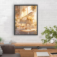 Load image into Gallery viewer, Piano¡¤Yellow 30*40CM Full Round Drill Diamond Painting
