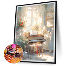 Load image into Gallery viewer, Piano¡¤Quiet 30*40CM Full Round Drill Diamond Painting
