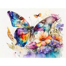 Load image into Gallery viewer, Butterfly 40*30CM Full Round Drill Diamond Painting
