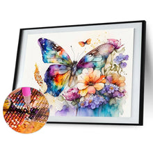 Load image into Gallery viewer, Butterfly 40*30CM Full Round Drill Diamond Painting
