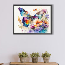 Load image into Gallery viewer, Butterfly 40*30CM Full Round Drill Diamond Painting
