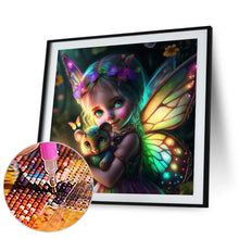 Load image into Gallery viewer, Butterfly Fairy 30*30CM Full Round Drill Diamond Painting
