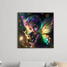 Load image into Gallery viewer, Butterfly Fairy 30*30CM Full Round Drill Diamond Painting
