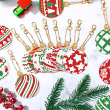Load image into Gallery viewer, 12PCS Christmas Full Drill Keyring for Christmas Home Party Decor (#164)
