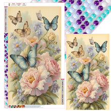 Load image into Gallery viewer, Butterfly Bush 40*70CM Full Round Drill Diamond Painting
