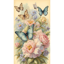 Load image into Gallery viewer, Butterfly Bush 40*70CM Full Round Drill Diamond Painting
