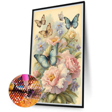Load image into Gallery viewer, Butterfly Bush 40*70CM Full Round Drill Diamond Painting
