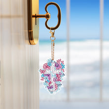 Load image into Gallery viewer, 6PCS Diamond Painting Keychain Double Sided Rhinestone Painting Keychain Pendant
