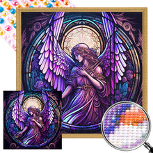 Load image into Gallery viewer, Classical Angel 40*40CM Full Round Drill Diamond Painting
