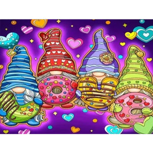 Four Goblins 40*30CM Full Round Drill Diamond Painting