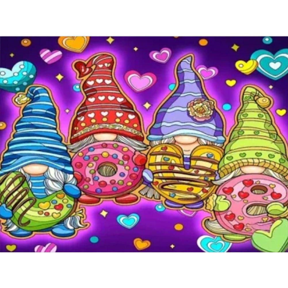 Four Goblins 40*30CM Full Round Drill Diamond Painting