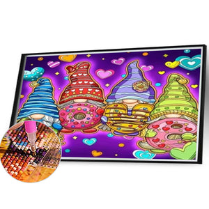 Four Goblins 40*30CM Full Round Drill Diamond Painting