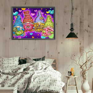Four Goblins 40*30CM Full Round Drill Diamond Painting