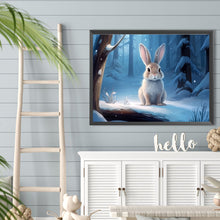 Load image into Gallery viewer, Snow Animal Rabbit - Full Round Drill Diamond Painting 40*30CM
