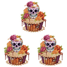 Load image into Gallery viewer, Skull Dessert 30*30CM(Canvas) Partial Special Shaped Drill Diamond Painting
