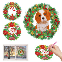 Load image into Gallery viewer, Diamond Painting Sticker Diamond Art Craft Mosaic Sticker for Kid Gift (Xmas)
