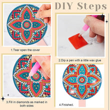 Load image into Gallery viewer, DIY Diamond Painting Mirror Kit for Adults Kids Beginners (Mandala #3)
