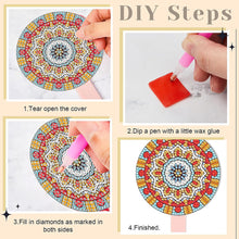 Load image into Gallery viewer, DIY Diamond Painting Mirror Kit for Adults Kids Beginners (Mandala #4)
