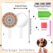 Load image into Gallery viewer, DIY Diamond Painting Mirror Kit for Adults Kids Beginners (Mandala #4)
