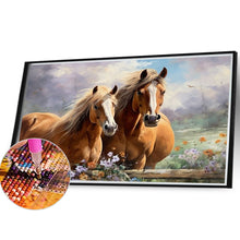 Load image into Gallery viewer, Horse 40*30CM Full Round Drill Diamond Painting
